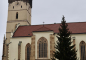 Vianočný smrek už krášli centrum Prešova